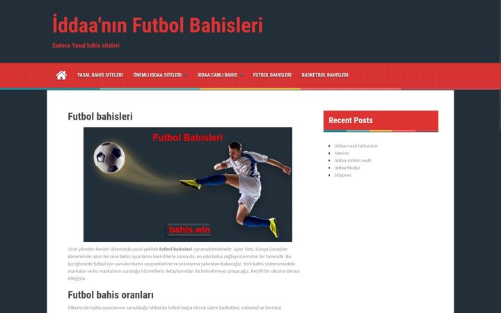 Screenshot of bahis.win