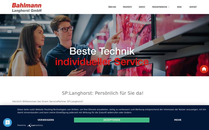 Screenshot of bahlmann-langhorst.de