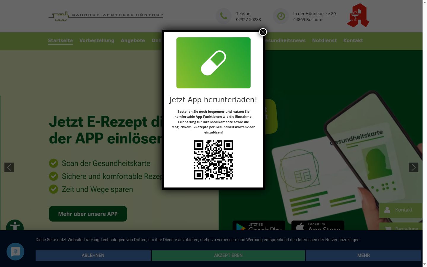 Sutikimo reklamjuostės, rodytos prieš bet kokią sąveiką, ekrano kopija