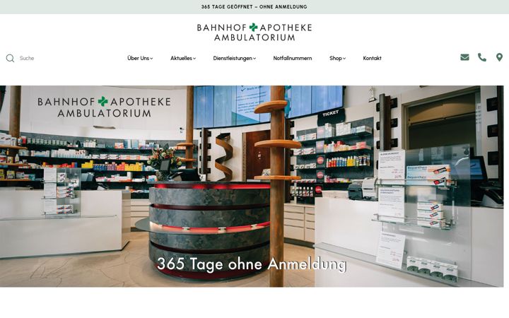 Screenshot of bahnhofapotheke.ch