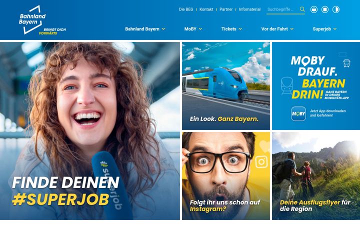Ekrano kopija bahnland-bayern.de