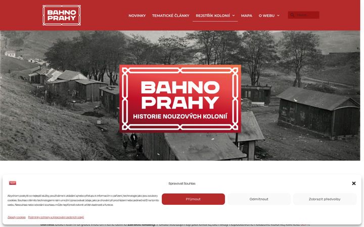Screenshot ta' bahnoprahy.cz