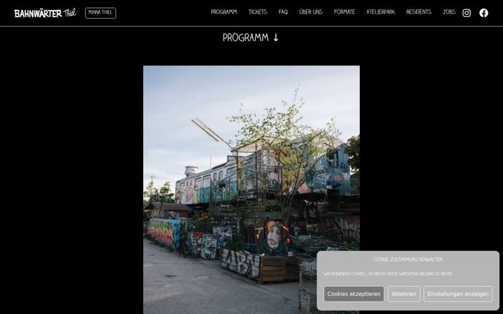Screenshot of bahnwaerterthiel.de