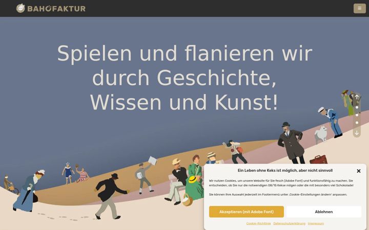 Screenshot of bahoefaktur.at