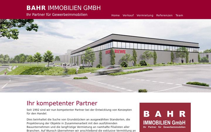 Screenshot of bahr-immo.de