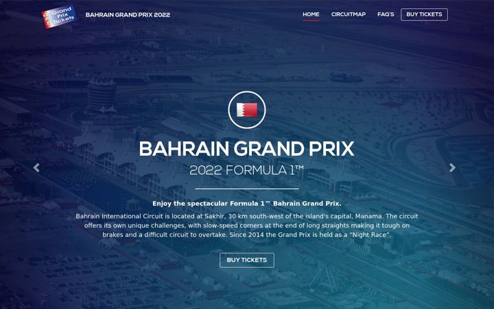 Screenshot of bahrain-grandprix.com