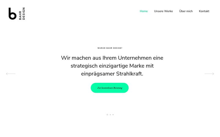 Skjámynd af bahrdesign.de