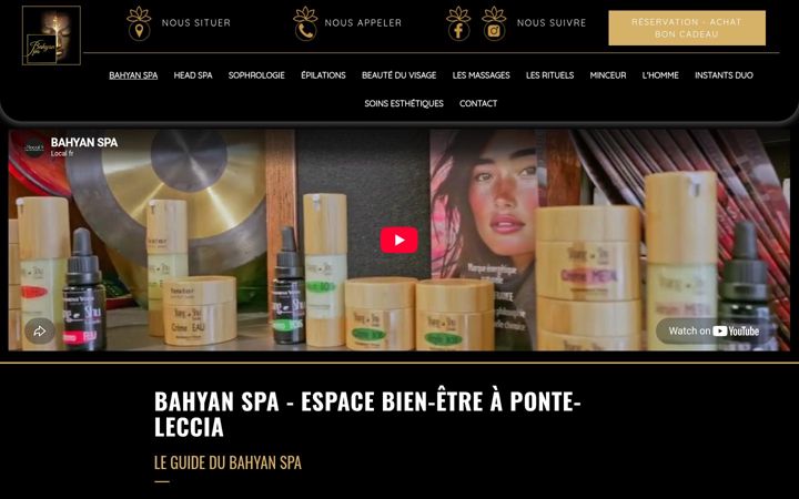 Screenshot of bahyanspa.com
