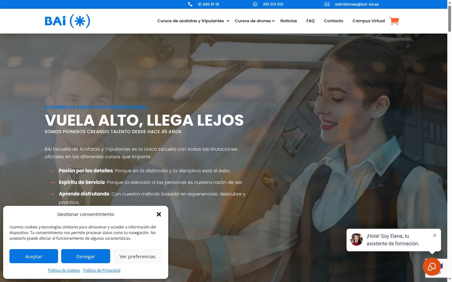 Sutikimo reklamjuostės, rodytos prieš bet kokią sąveiką, ekrano kopija