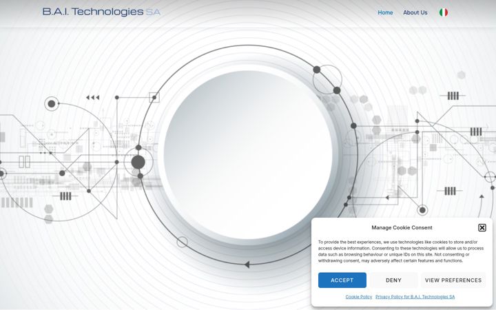 Screenshot of bai-tech.io