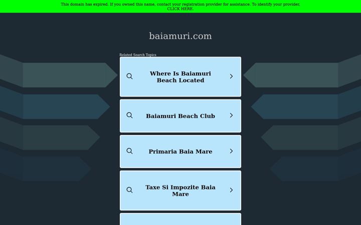Screenshot of baiamuri.com