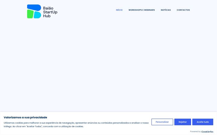 Screenshot of baiao-startuphub.pt