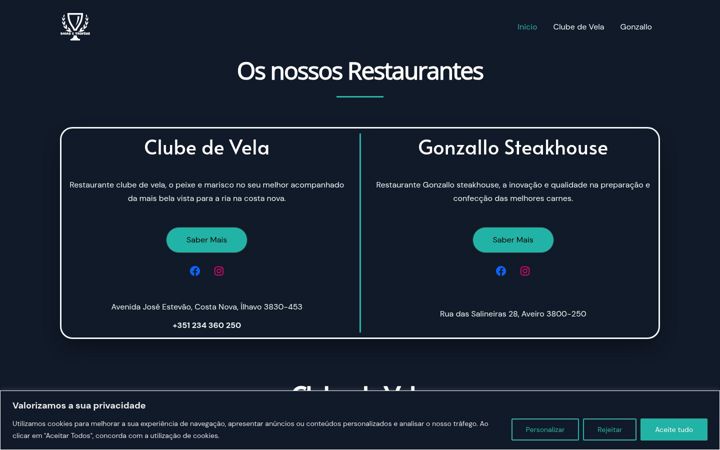Screenshot of baiasetrofeus.pt