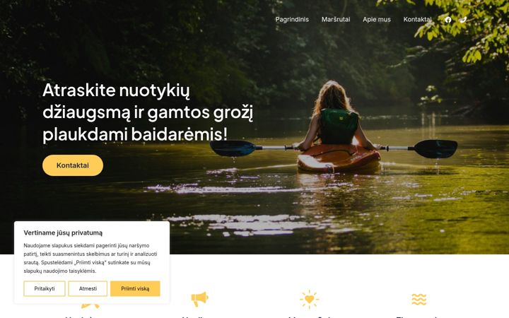 Screenshot of baidares-nuoma.com
