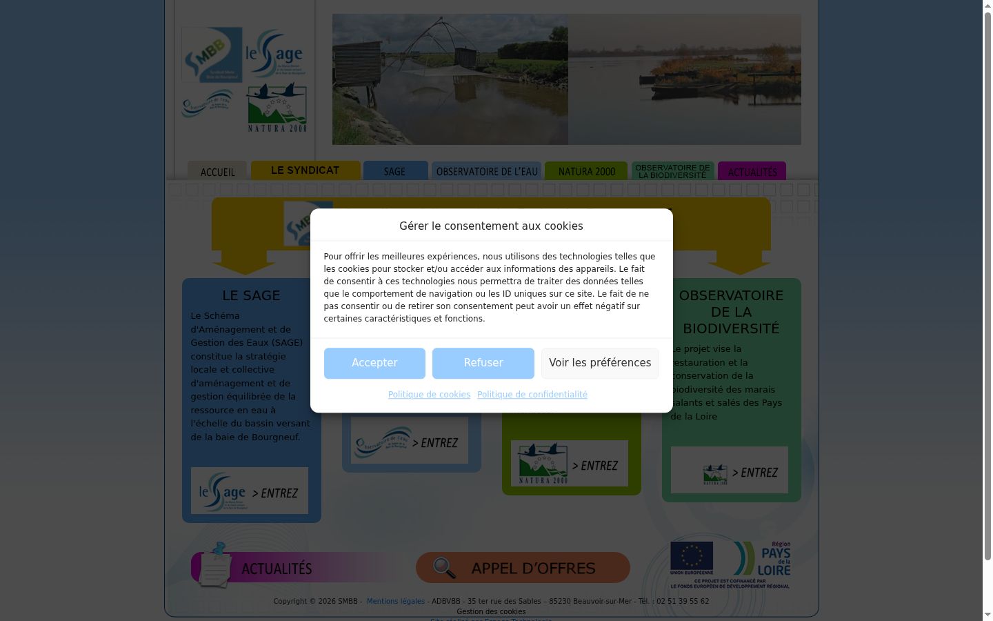 Snímek obrazovky baneru souhlasu zobrazeného před jakoukoli interakcí