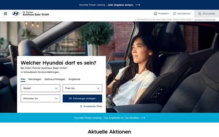 Screenshot of baier-auto.de