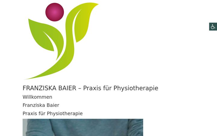 Screenshot of baier-physiotherapie.de