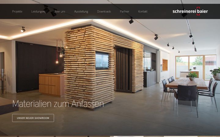 Screenshot of baier-schreinerei.de