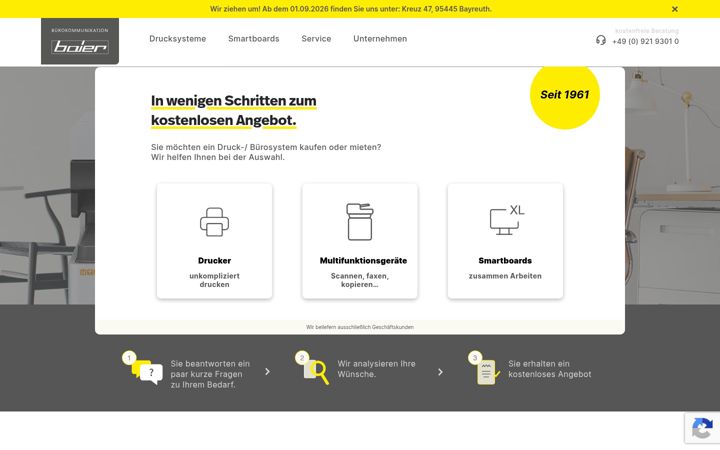Skjermbilde av baiergmbh.de
