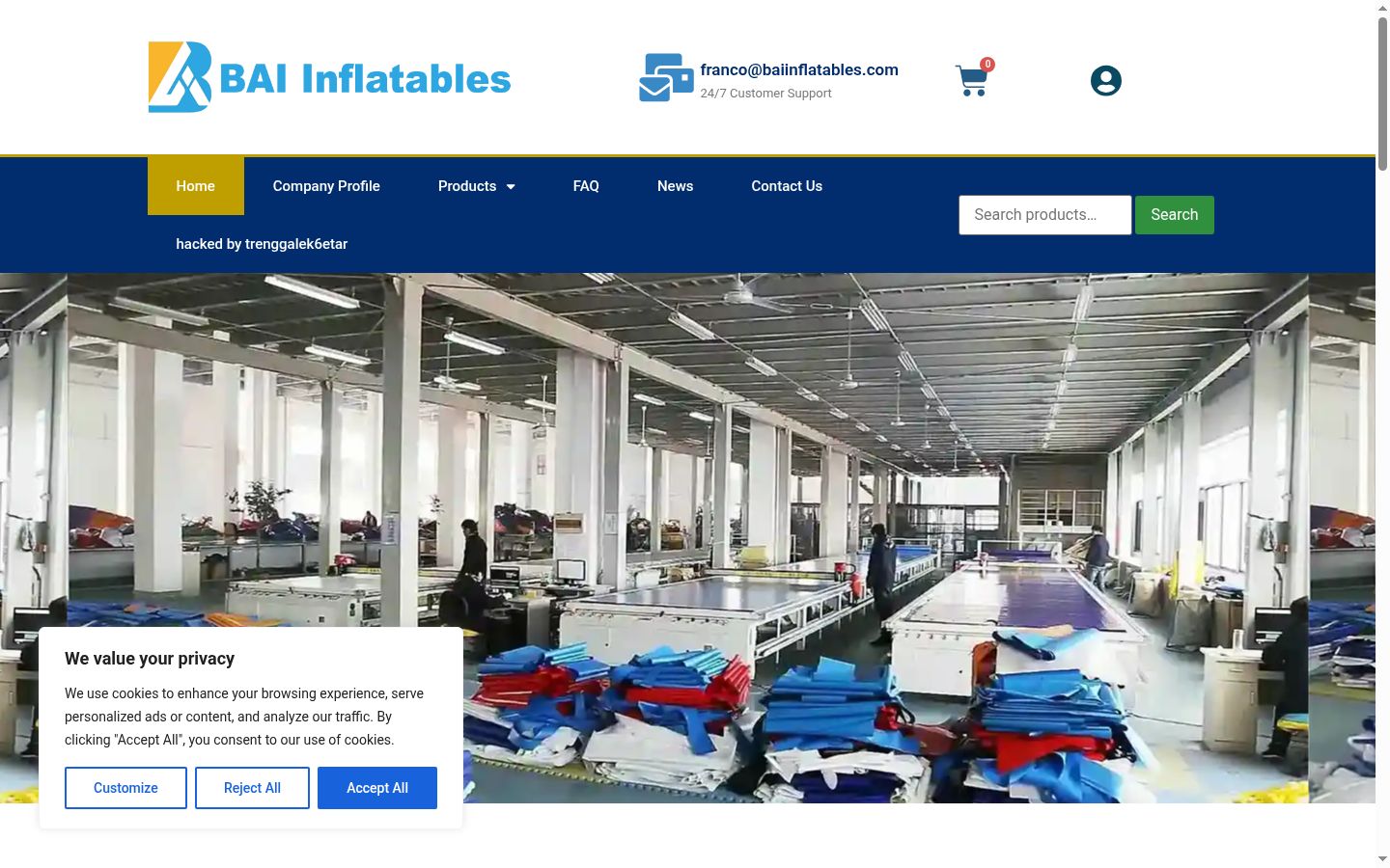 Screenshot tal-banner tal-kunsens muri qabel kwalunkwe interazzjoni