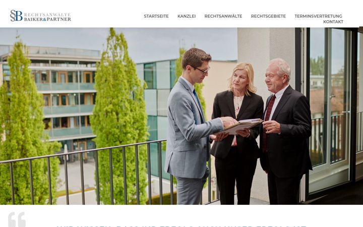 Screenshot of baiker-partner.de