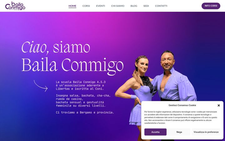 Screenshot of bailaconmigobg.it