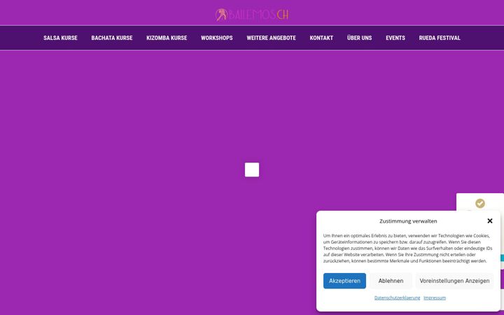 Screenshot of bailemos.ch