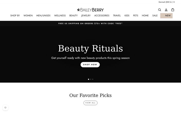 Screenshot of baileyberry.com