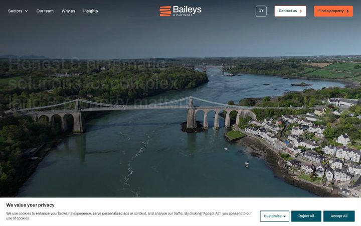 Screenshot of baileysandpartners.co.uk