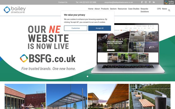 Screenshot of baileystreetscene.co.uk