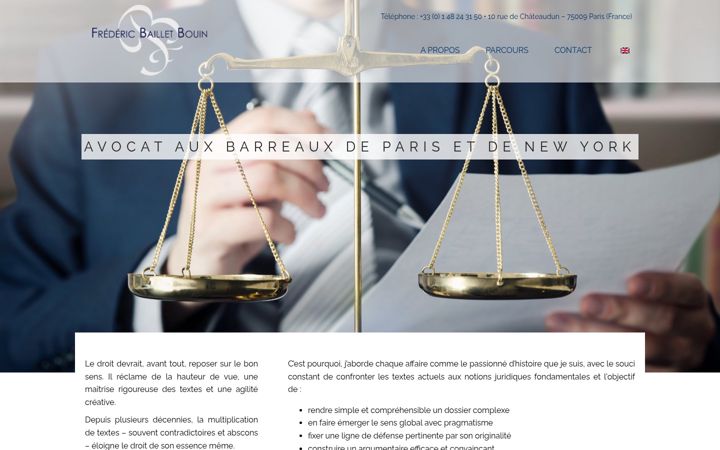 Screenshot of bailletbouin.fr