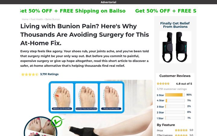 Screenshot of bailso.com