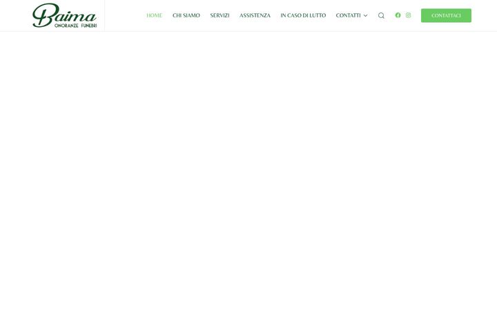 Screenshot of baimaonoranzefunebri.it