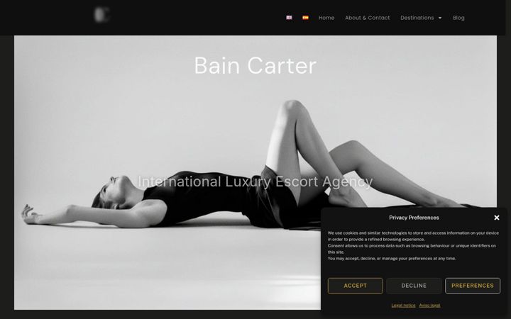 Screenshot of baincarter.com
