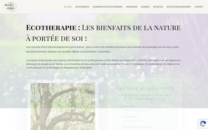 Screenshot of baindeverdure.com