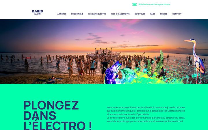 Screenshot of bainselectro.com