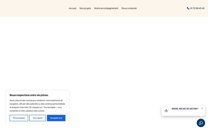 Screenshot of bainseteauxrenovation.fr