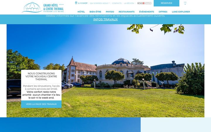 Screenshot of bainsyverdon.ch