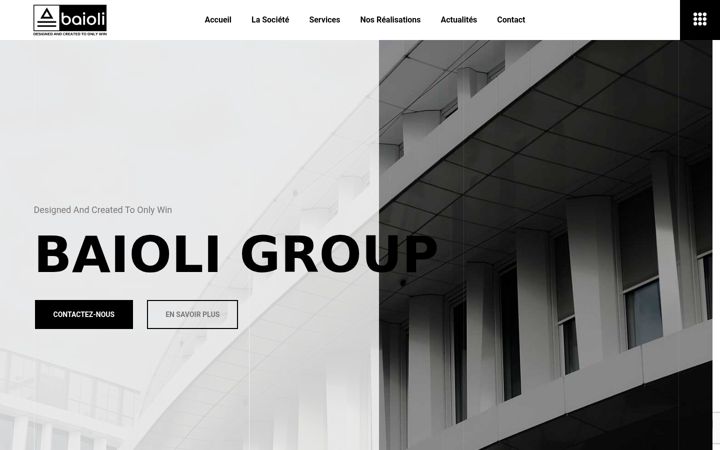 Screenshot of baioli.com