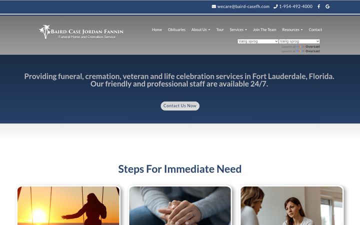 Screenshot of baird-caseftlauderdale.com