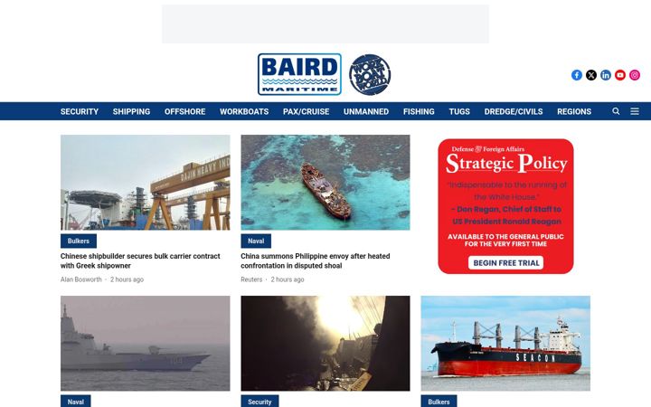Screenshot of bairdmaritime.com