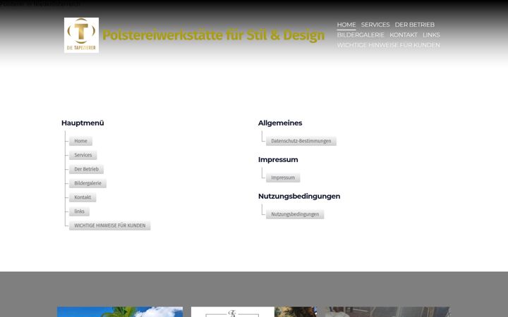 Screenshot of bairhuber.at
