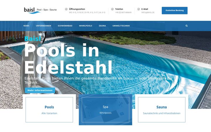 Screenshot of baisl.de