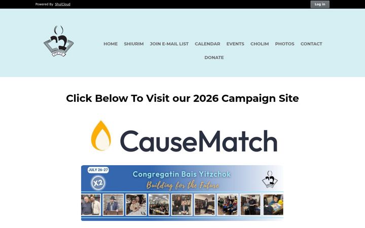 Screenshot of baisyitzchok.com
