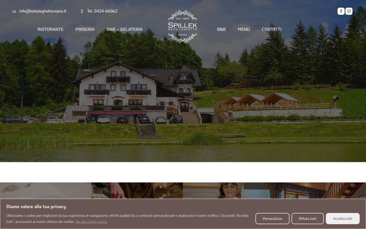 Screenshot of baitalaghettoroana.it