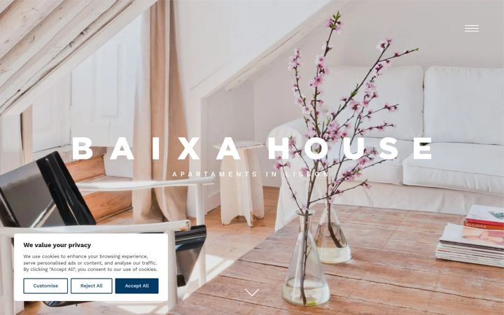 Screenshot of baixahouse.com