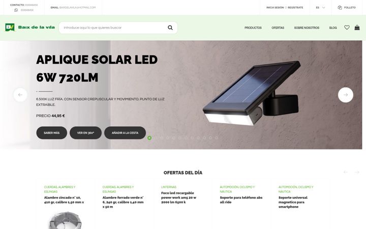 Screenshot of baixdelavilabrico.com