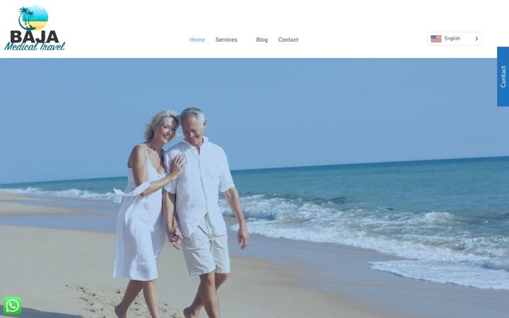 Screenshot of bajamedicaltravel.com