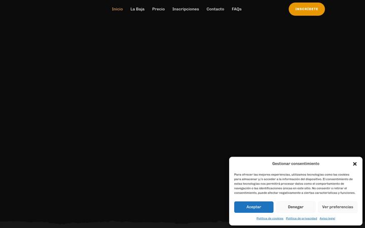 Screenshot of bajasurvivor.com