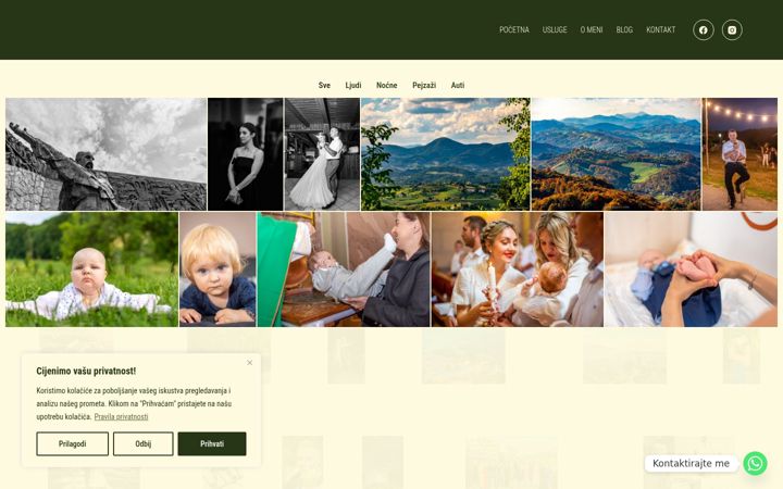Screenshot of bajcer.com